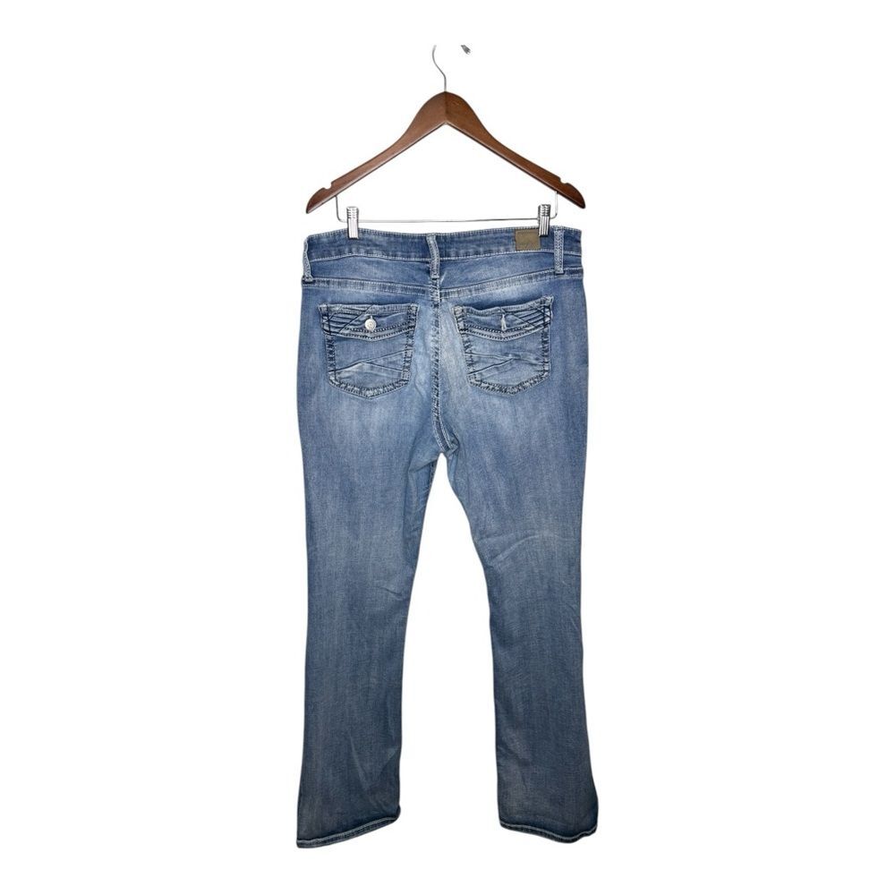 DAYTRIP Virgo Bootcut Jeans Womens 36XXL Missing locket button light wash - Picture 5 of 7